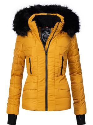 Kurze Winter Steppjacke mit Kapuze "Adele"