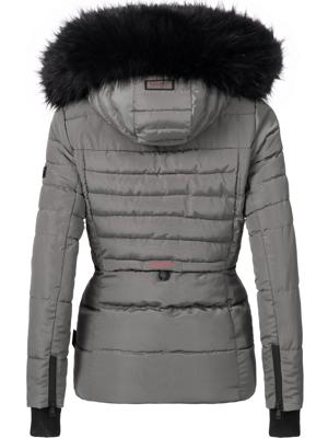 Kurze Winter Steppjacke mit Kapuze "Adele"