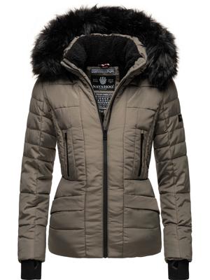 Kurze Winter Steppjacke mit Kapuze "Adele"