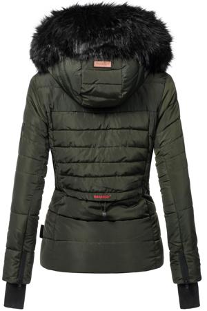 Kurze Winter Steppjacke mit Kapuze "Adele"