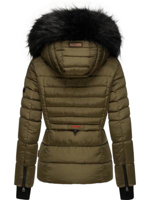 Kurze Winter Steppjacke mit Kapuze "Adele"