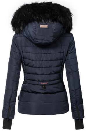 Kurze Winter Steppjacke mit Kapuze "Adele"