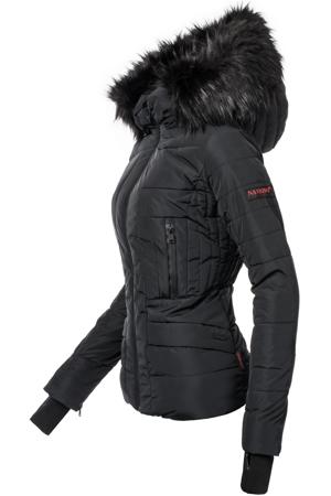 Kurze Winter Steppjacke mit Kapuze "Adele"