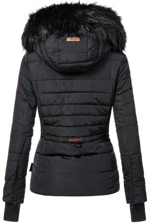 Kurze Winter Steppjacke mit Kapuze "Adele"