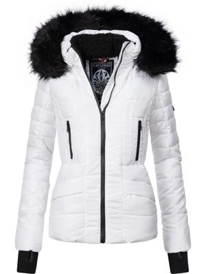 Kurze Winter Steppjacke mit Kapuze "Adele"