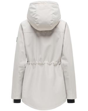 Wasserdichte Übergangsjacke mit verstellbarer Kapuze "Blumentanz 14"