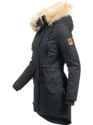 Winterparka mit Kunstfell-Kapuze "Bombii"