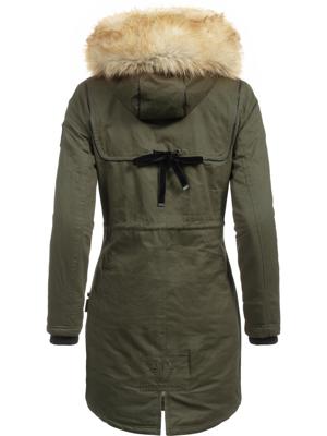 Winterparka mit Kunstfell-Kapuze "Bombii"