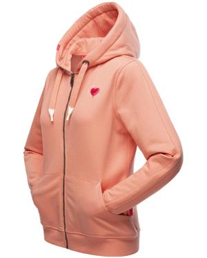 Extraweiche Sweatjacke mit Kapuze "Cremetörtchen"