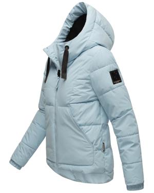 Modische Steppjacke mit Kapuze "Eisbällchen"