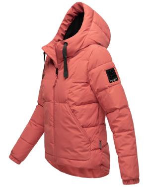 Modische Steppjacke mit Kapuze "Eisbällchen"