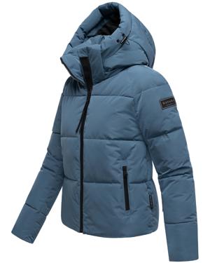 Steppjacke mit abnehmbarer Kapuze "Frostherz XIV"