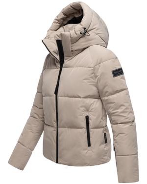 Steppjacke mit abnehmbarer Kapuze "Frostherz XIV"