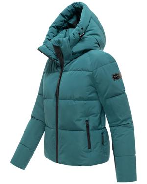 Steppjacke mit abnehmbarer Kapuze "Frostherz XIV"