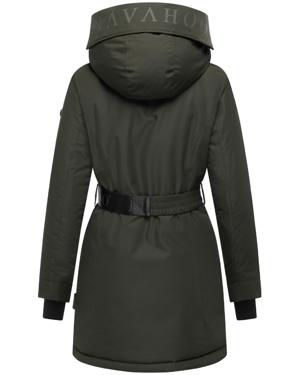 Parka mit abnehmbarer Kapuze und Taillengürtel "Frostkuss 14"