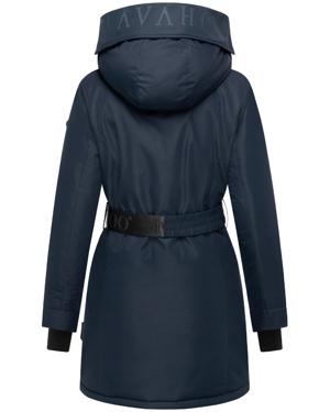 Parka mit abnehmbarer Kapuze und Taillengürtel "Frostkuss 14"