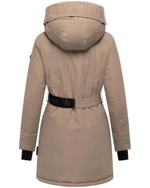 Parka mit abnehmbarer Kapuze und Taillengürtel "Frostkuss 14"