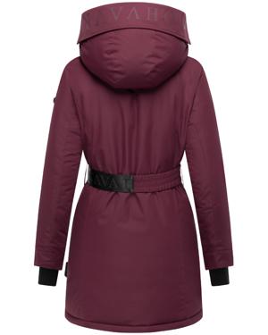 Parka mit abnehmbarer Kapuze und Taillengürtel "Frostkuss 14"