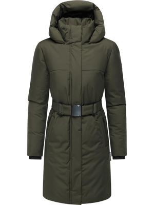 Warmer Wintermantel mit Gürtel "Gipfelspass XIV"