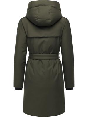 Warmer Wintermantel mit Gürtel "Gipfelspass XIV"