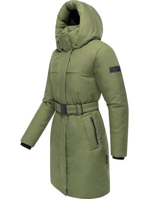 Warmer Wintermantel mit Gürtel "Gipfelspass XIV"