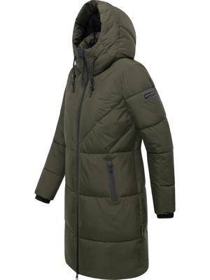 Warmer Steppmantel mit Fleece-gefüttertem Kragen "Kältekuschel XIV"