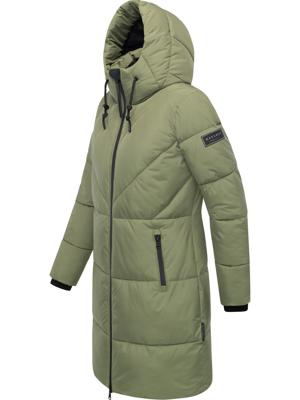 Warmer Steppmantel mit Fleece-gefüttertem Kragen "Kältekuschel XIV"