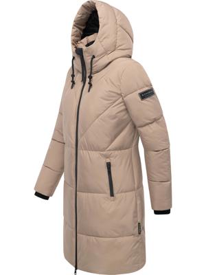 Warmer Steppmantel mit Fleece-gefüttertem Kragen "Kältekuschel XIV"
