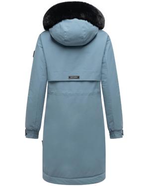 Winter Kurzmantel mit Kapuze und Kunstfell "Kaltwetterretter 14"