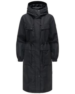 Leichter Oversize Übergangsmantel "Kirschwind 14"