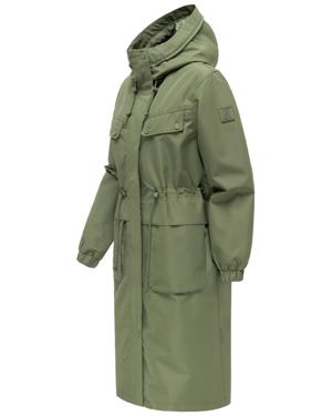 Leichter Oversize Übergangsmantel "Kirschwind 14"