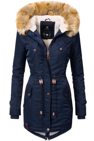 Langer Winterparka mit Kapuze "La Viva"