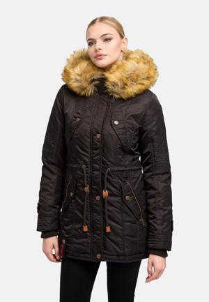 Langer Winterparka mit Kapuze "La Viva"
