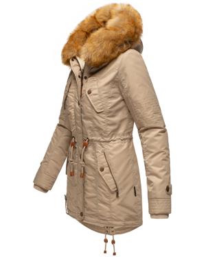 Langer Winterparka mit Kapuze "La Viva"