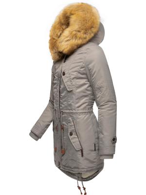 Langer Winterparka mit Kapuze "La Viva"