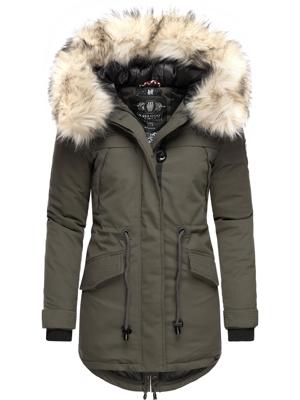 Winterparka mit abnehmbarem Kunstfell "Lady Like"