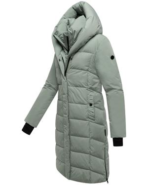 Warmer Steppmantel mit herausnehmbarem Kragen-Einsatz "Laubzauber 14"