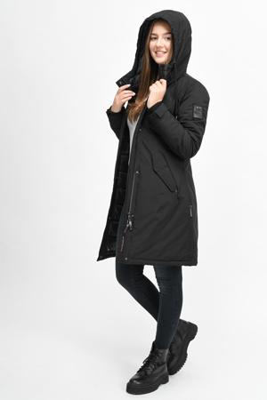 Warmer Kurzmantel mit Kapuze "Letiziaa"