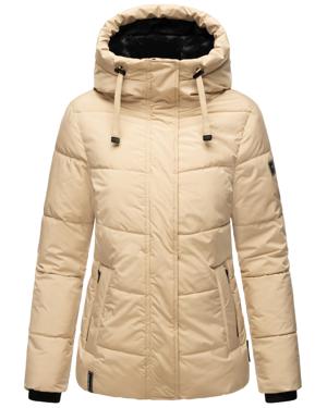 Warme gesteppte Winterjacke mit Kapuze "Sag ja XIV"