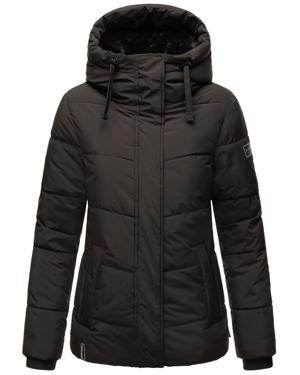 Warme gesteppte Winterjacke mit Kapuze "Sag ja XIV"