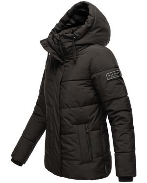 Warme gesteppte Winterjacke mit Kapuze "Sag ja XIV"