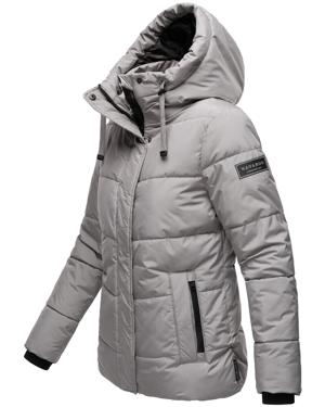 Warme gesteppte Winterjacke mit Kapuze "Sag ja XIV"