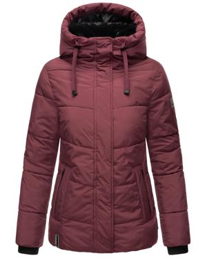 Warme gesteppte Winterjacke mit Kapuze "Sag ja XIV"