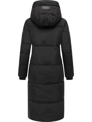 Steppmantel mit verstellbarer Kapuze "Taublüte XIV"