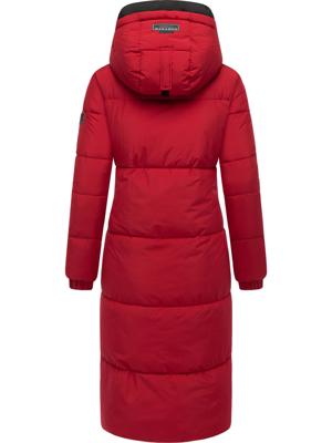 Steppmantel mit verstellbarer Kapuze "Taublüte XIV"