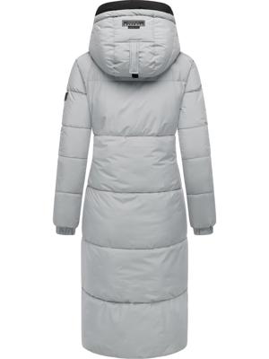 Steppmantel mit verstellbarer Kapuze "Taublüte XIV"
