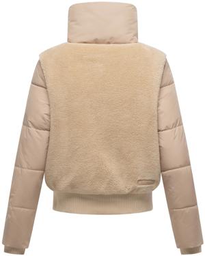 Plüschjacke mit hohem Kragen "Teddyzone 14"