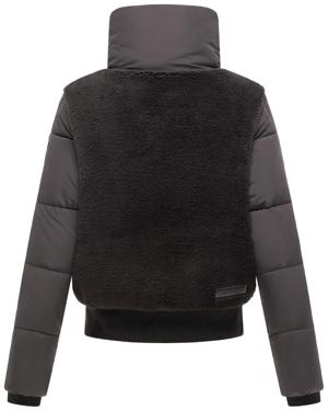 Plüschjacke mit hohem Kragen "Teddyzone 14"
