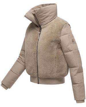 Plüschjacke mit hohem Kragen "Teddyzone 14"