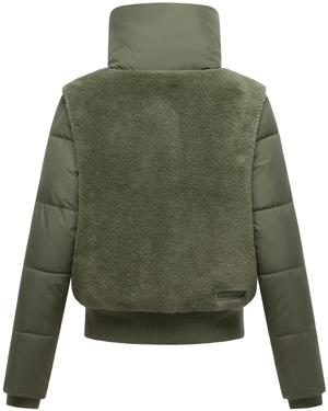 Plüschjacke mit hohem Kragen "Teddyzone 14"